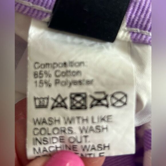 SHEIN Women’s Purple & White Zebra Print Retro Hippie Wide Leg Pants Size XS - Picture 5 of 11